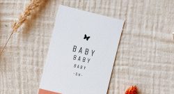 Luxueuze wenskaarten baby jongen meisje mama geboorte zwanger
