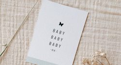 Luxueuze wenskaarten baby jongen meisje mama geboorte zwanger